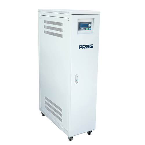 Prag 150KVA Three Phase Servo Voltage Stabilizer 380V (±25%) input - 3877