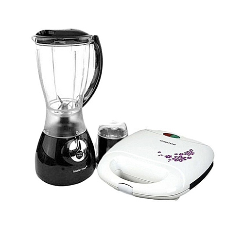 Crownstar 2 In 1 Blender And 2Face Sandwich Maker