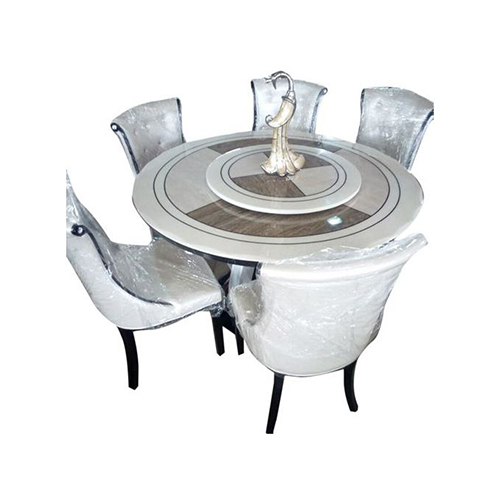 Blekn Furnitures 6 Seater Marble Top Dining