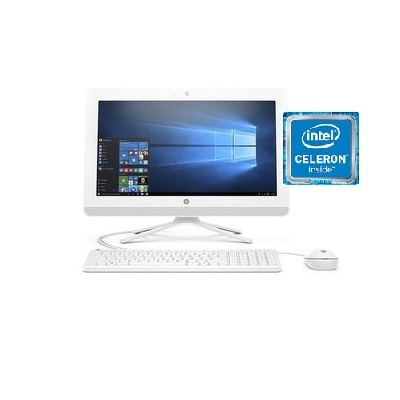  HP All in One - 20 -C402NH, 4MN62EA , Intel Celeron J4005, Desktop 20 Inch, 4 GB RAM, 500 Hard Drive,Free DOS 2.0 (DW)