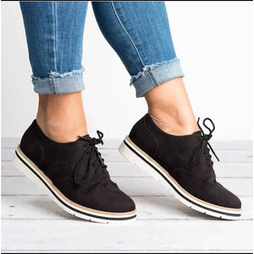 MEN'S CLASSIC SUEDE LACE UP SNEAKER|BLACK