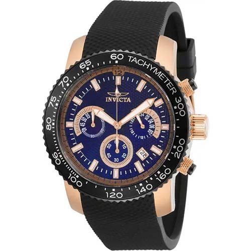 INVICTA 30775 MEN’S SPECIALTY QUARTZ 3 HAND BLUE DIAL WATCH