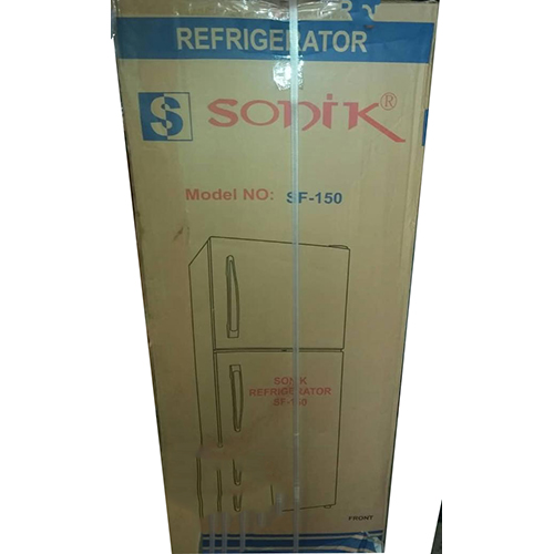 Sonik 150litres Refrigerator White, Grey & Silver - SF-150