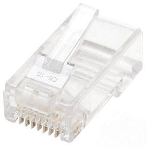 Cat6 FTP plug with Engraved D-Link Logo-(100pcs/bag) SKU NPG-C61MET502-100 - deluxe.com.ng