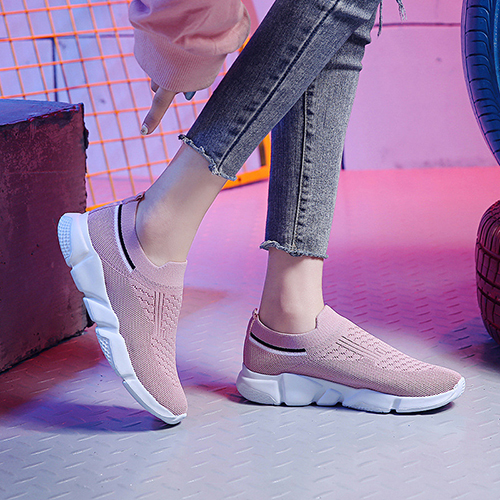 ELEGANT EASY ON SNEAKERS|PINK