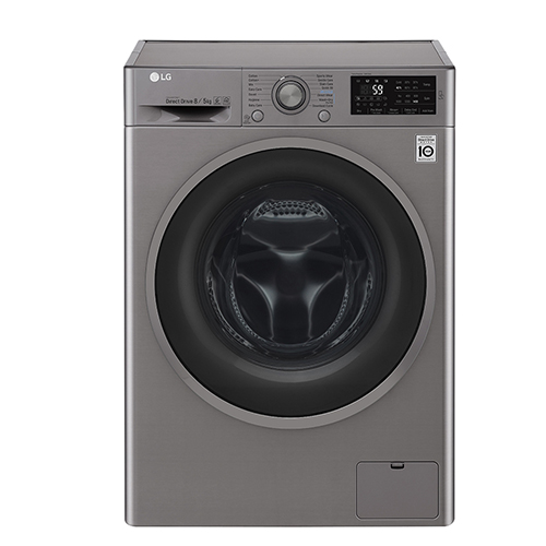 LG WM 4J6TMP8S Front Loader (Wash 8KG and Dry 5KG) Washing Machine 