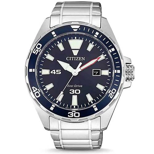 CITIZEN BM7450-81L MEN’S ECO-DRIVE BLUE DIAL ANALOG WATCH