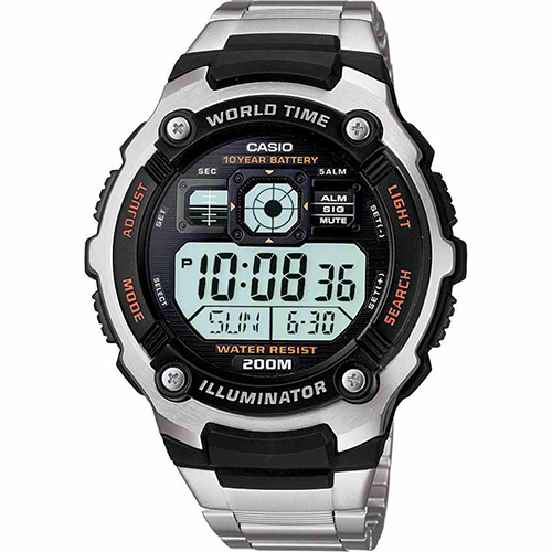 Casio AE2000WD-1A Men’s Multifunctional Digital Sport Large Watch