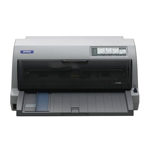 Epson Lq 690 Printer  B/W  Dot Matrix 12 Cpi 24 Pin Up To 529 Char/Sec  Parallel, Usb (LC)