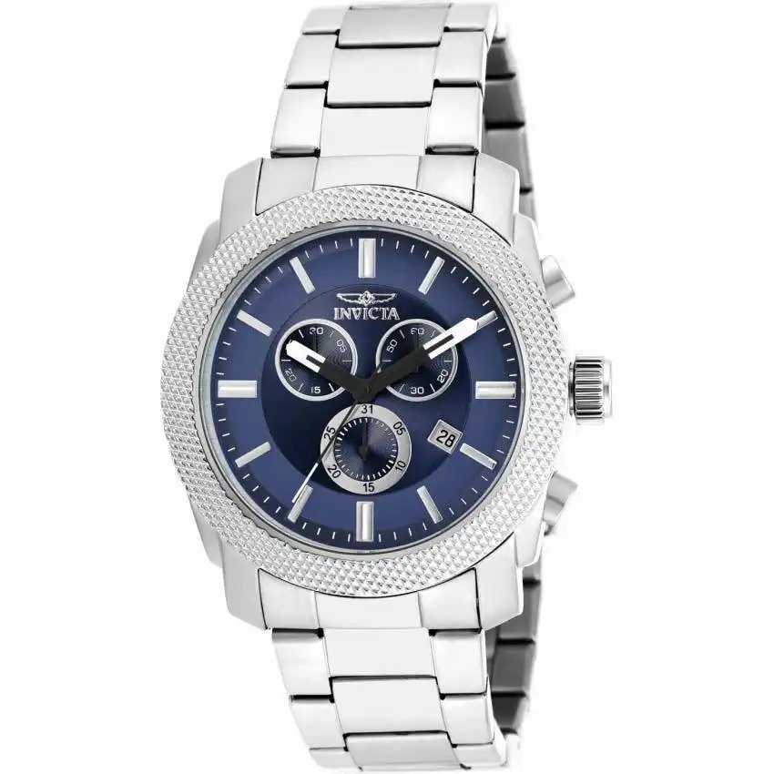 INVICTA 17742 MEN’S SPECIALTY QUARTZ CHRONOGRAPH BLUE DIAL WATCH