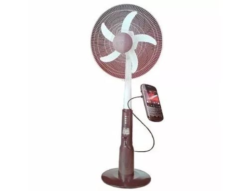 Sonik Rechargeable Fan with Remote 18 Inch - SRF-2118R - deluxe.com.ng