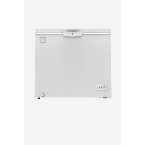 SYINIX SINGLE DOOR CHEST FREEZER|FZ340|265L|R600A|WHITE|SILVER|LED