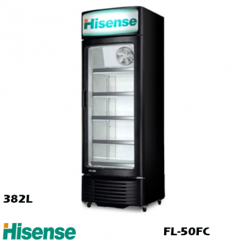 HISENSE FL 50 FC 382L BEVERAGE DISPLAY COOLER|R600 GAS