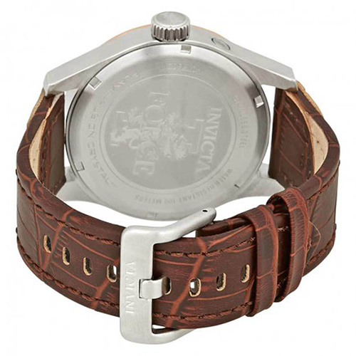 Invicta 13010 Men’s I Force Multi-Function Brown Leather Large size Watch