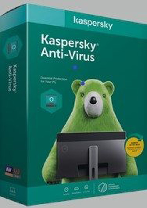 Kaspersky Anti-Virus Africa Edition. 3-Desktop 1 year Base Download Pack - deluxe.com.ng