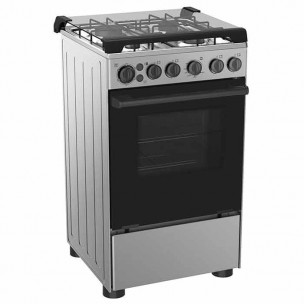 Midea 4-Burner Gas Cooker 20BMG4Q007-S, with Oven & Grill