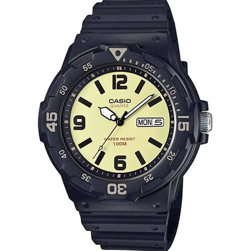 CASIO MRW200H-5BV MEN’S ANALOG QUARTZ SPORTS MEDIUM SIZE WATCH