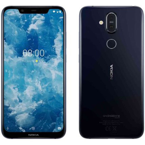 NOKIA 8.1 1119 DUAL SIM BLUE|Front camera 20 MP