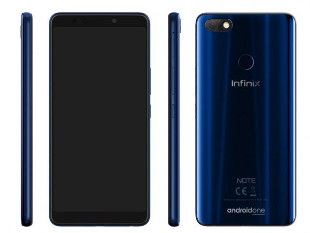 Infinix Note 5 Stylus X605 Blue 32GB+4GB