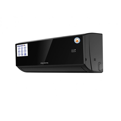 POLYSTAR 1HP  LED SPLIT AIR CONDITIONER (BLACK MIRROR) | PV-BL09XA82