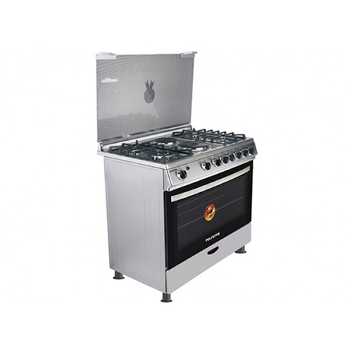 Polystar 4 Gas 2 Hot Plate  Standing Gas Cooker|Grill|Auto Ignition - PVFS90G2