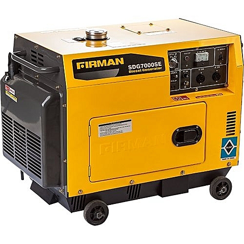 Sumec Firman Diesel Generator 5kva | SDG7000SE|3 Phase