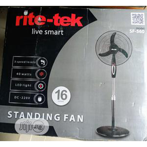 RITE-TEK 16 INCH STANDING FAN SF-560