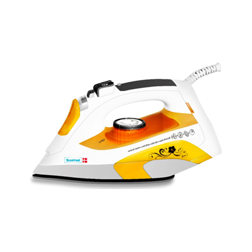 Scanfrost Pressing Iron – SFSI2303 White & Yellow