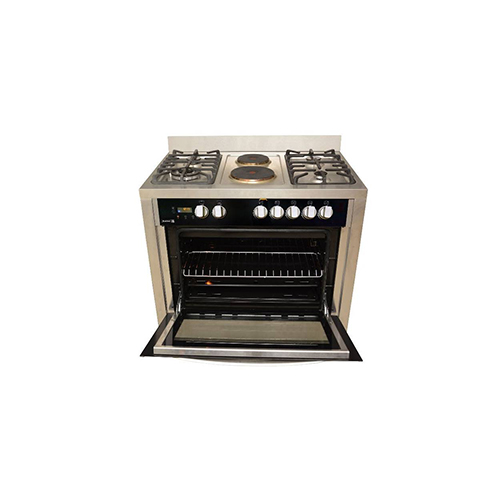  SCANFROST STANDING GAS COOKER 4GAS +2ELECT SFC9423SS