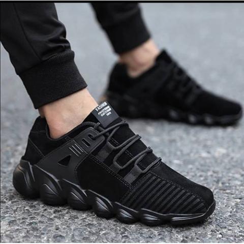 FASHION MEN'S CLASSIC SNEAKERS|BLACK