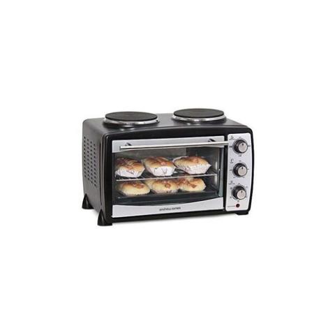 Andrew James Multi-Purpose 24L Mini Electric Oven & Grill W/ Cooking Hobs - deluxe.com.ng