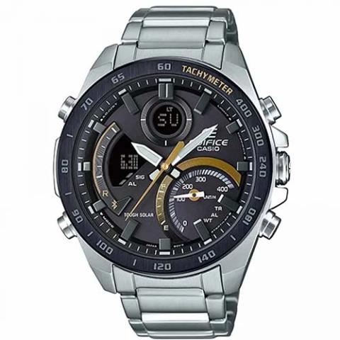 CASIO ECB-900DB-1CDR MEN’S EDIFICE ANALOG-DIGITAL BRACELET WATCH