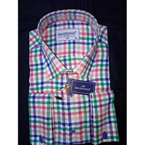 BALENCIAGA  LUXURY VIP STRIPED MEN'S SHIRT|(AVAILABLE IN ALL SIZES)