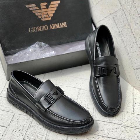 GIORGIO ARMANI HIGH QUALITY LUXURY MEN'S SHOE (AVAILAIBLE IN ALL SIZES) 294