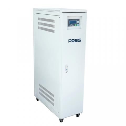PRAG 60KVA Three Phase Servo Voltage Stabilizer 380V (±25%) input - 3872