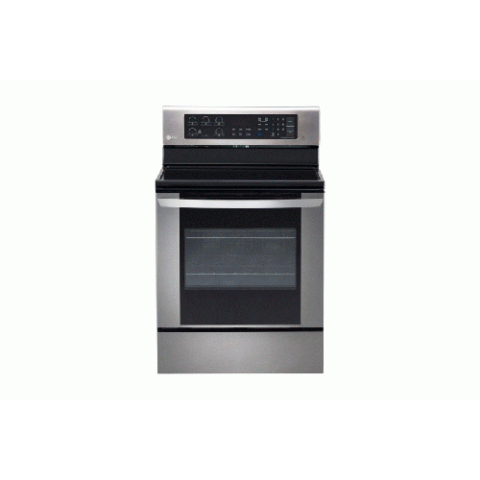 LG STOVE 3163ST GAS COOKER|5 ELECTRIC ELEMENTS|TOUCH CONTROLS|SILVER|FAN CONVECTION