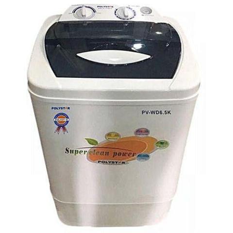 POLYSTAR 6.5KG MANUAL WASHING MACHINE|TOP LOADER WASHING ONLY