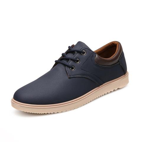 ELEGANT MEN'S LACE UP SNEAKERS|BLACK(AVAILALBLE IN ALL SIZES)