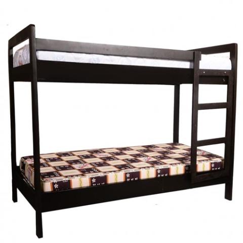 CADET WOODEN BUNK BED WITH LADDER (4 X 6FT) - deluxe.com.ng