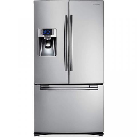 Samsung French Door Refrigerator, 520L|RFG23UERS1|Water|Ice Dispenser