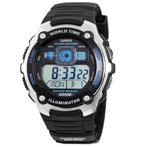 CASIO AE2000W-1AV MEN'S MULTI FUNCTION SPORT DIGITAL LARGE SIZE WATCH