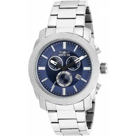 INVICTA 17742 MEN’S SPECIALTY QUARTZ CHRONOGRAPH BLUE DIAL WATCH