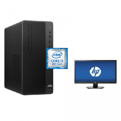 HP 290 G3 Microtower PC, Core i3| 4 GB RAM| 1 TB Hard Drive|18.5″Inches|Monitor- FreeDos (DW)