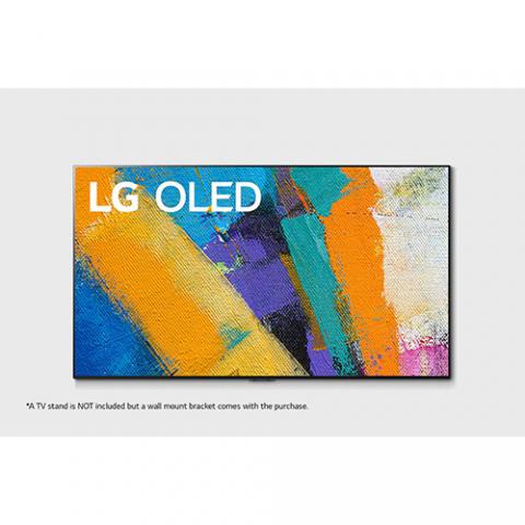 LG OLED  77GXPVA TV 77 Inch GX Series, Gallery Design 4K Cinema HDR WebOS Smart AI ThinQ Pixel Dimming