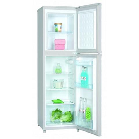 Polystar PVDD-250L Double Door Refrigerator(Silver)