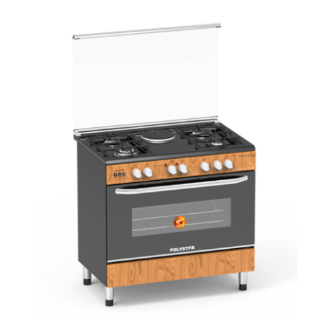 Polystar 4 Gas Burner + 1 Hot plate|PVWD-960G1