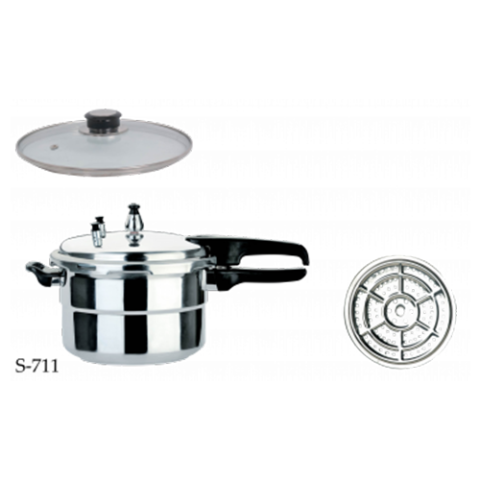 S-711(6) 9 LTR UNFIXED HAINDEL PRESSURE COOKER