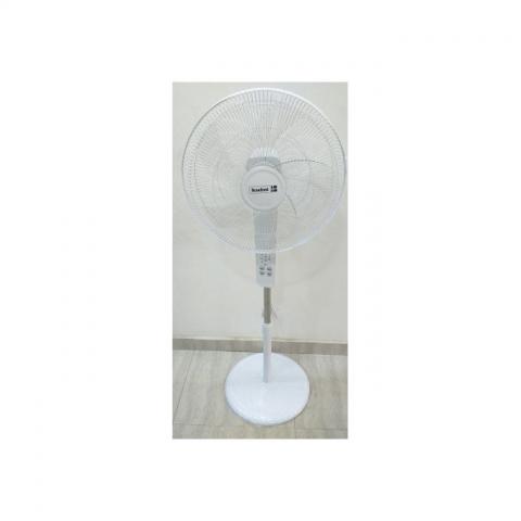 SCANFROST SFRF18RCW 18INCHES STANDING FAN AS 5 BLADE WITH REMOTE, WHITE COLOR