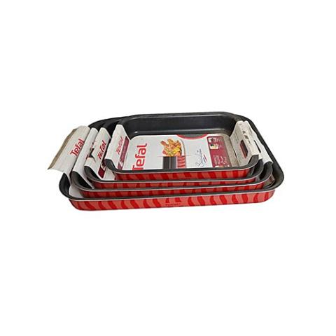 Tefal 4 Sets Of Non Stick Baking Tray. 25x19, 31x24 ,37x27, 41x29cm