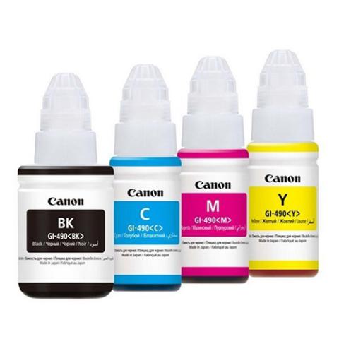 Canon 4900 Ink Bottle|Black|Margenta|Cyan|Yellow